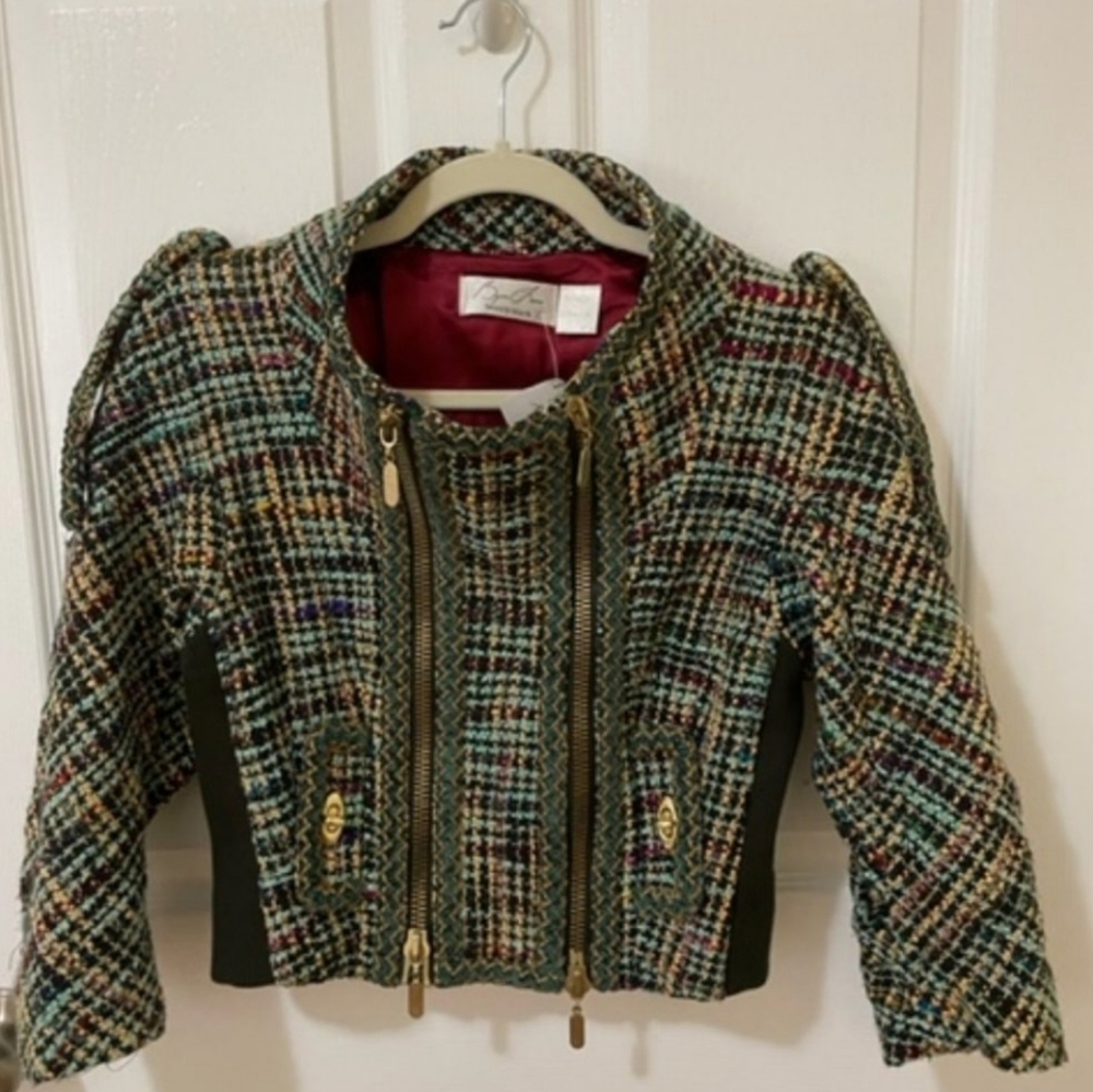 Byron Lars Tweed Jacket size  2 - Picture 8 of 8